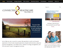 Tablet Screenshot of connectedhcsolutions.com